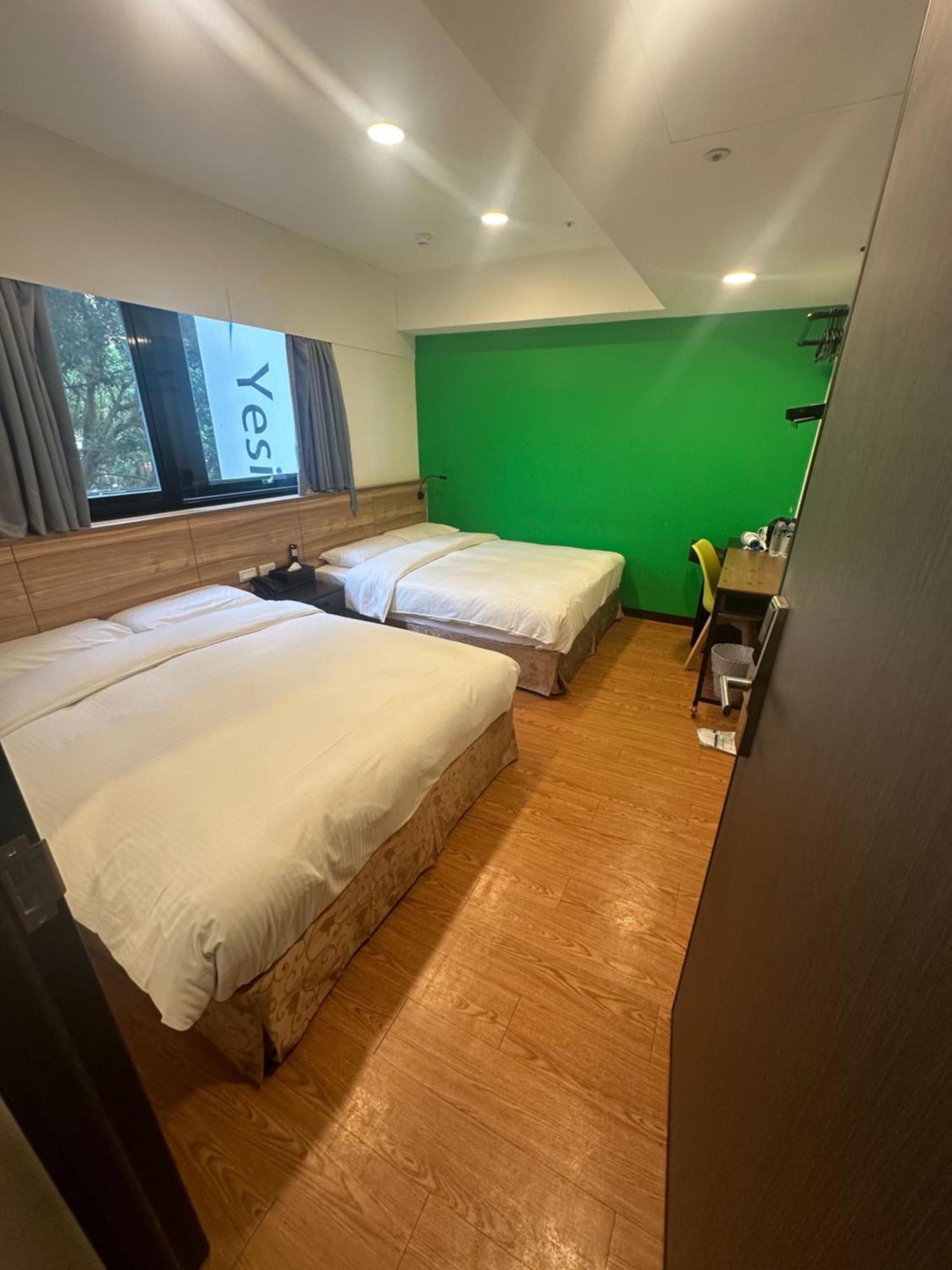 悦心旅yesing Hotel Tajpej Buitenkant foto