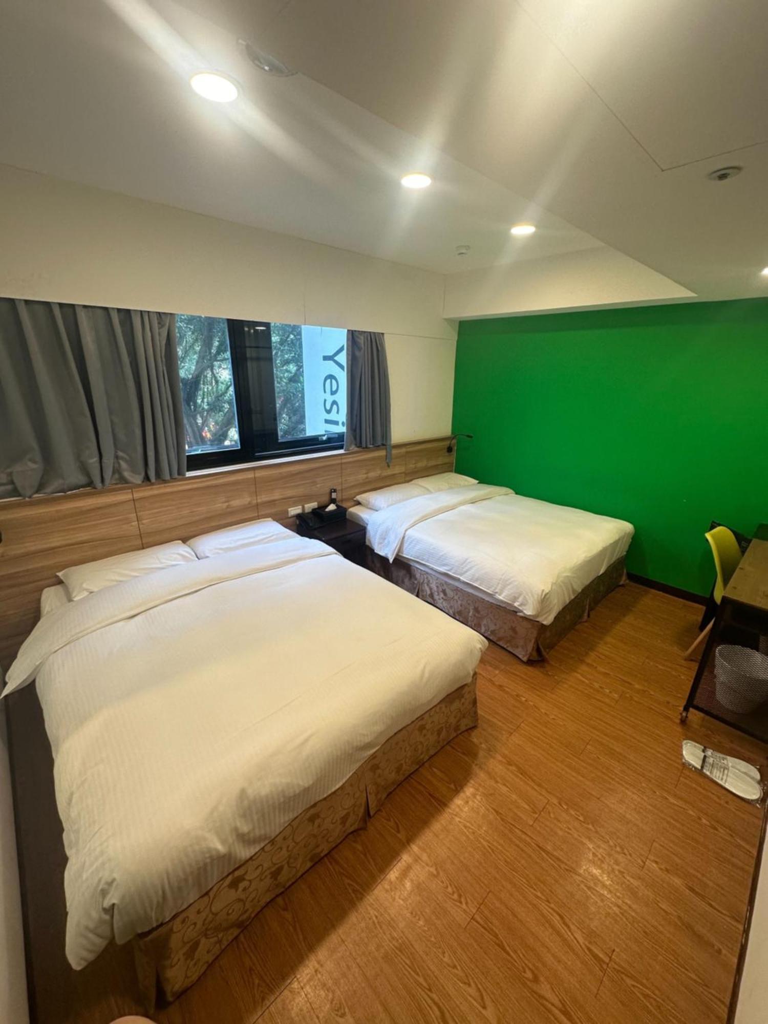悦心旅yesing Hotel Tajpej Buitenkant foto